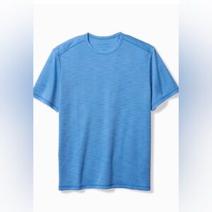 Tommy Bahama, island zone,Blue, Short Sleeve Tee, size medium
